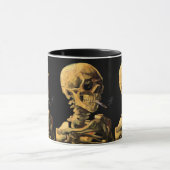 Mug Vincent Van Gogh - Crâne à la cigarette allumée (Centre)