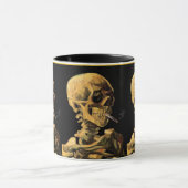 Mug Vincent Van Gogh - Crâne à la cigarette allumée (Centre)