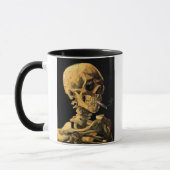Mug Vincent Van Gogh - Crâne avec cigarette allumée (Gauche)