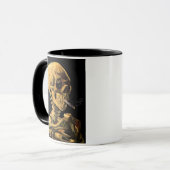 Mug Vincent Van Gogh - Crâne avec cigarette allumée (Devant gauche)