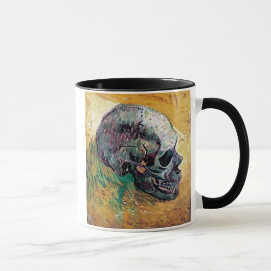 Mug Vincent Van Gogh - Crâne de profil - Beaux-arts (Droite)