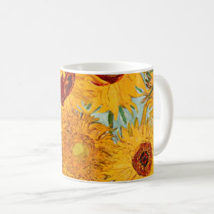 Mug Vincent Van Gogh Douze tournesols dans un vase Art