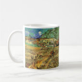 Mug Vincent van Gogh - Fermé champs de blé avec paysan (Gauche)