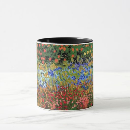 Mug Vincent Van Gogh - Flower Garden Art (Centre)