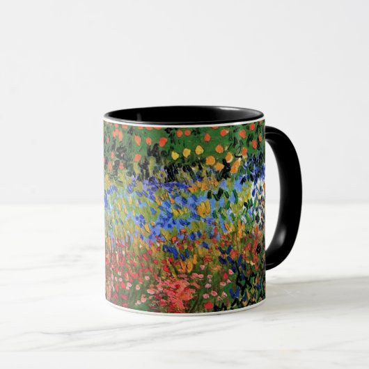 Mug Vincent Van Gogh - Flower Garden Art (Devant droit)