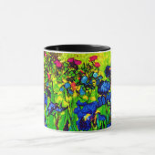 Mug Vincent Van Gogh - Iris - Amoureux des Fleurs Pop  (Centre)