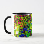 Mug Vincent Van Gogh - Iris - Amoureux des Fleurs Pop  (Gauche)
