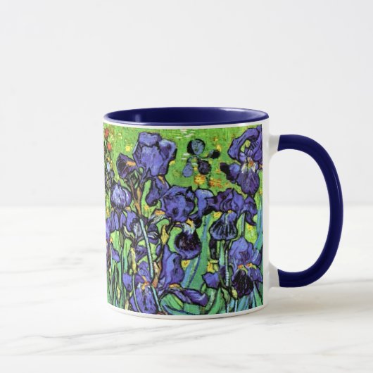 Mug Vincent Van Gogh - Irises - Art de l'amour des fle (Droite)