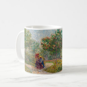 Mug Vincent van Gogh - Jardin à Montmarte avec amoureu