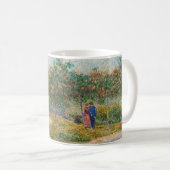 Mug Vincent van Gogh - Jardin à Montmarte avec les ama (Devant droit)