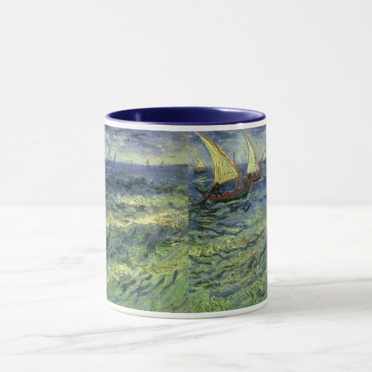 Mug Vincent van Gogh - La mer à Saintes Maries (Centre)