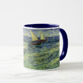 Mug Vincent van Gogh - La mer à Saintes Maries (Devant droit)
