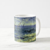 Mug Vincent van Gogh - La mer à Saintes Maries (Devant droit)