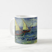 Mug Vincent van Gogh - La mer à Saintes Maries (Devant gauche)