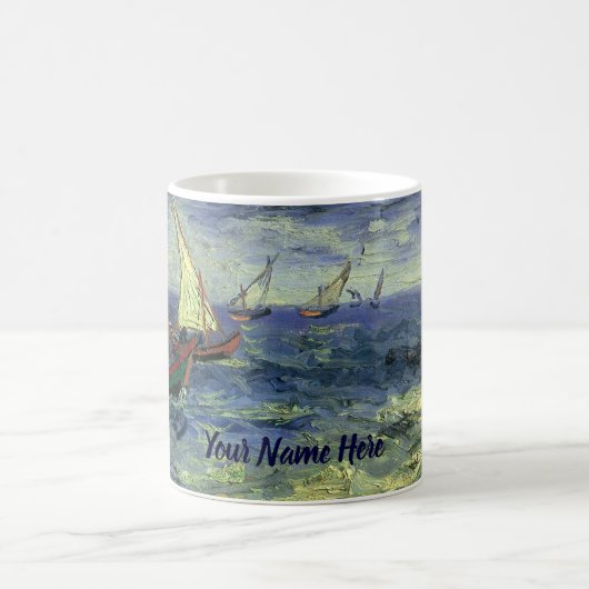 Mug Vincent van Gogh - La mer à Saintes Maries (Centre)