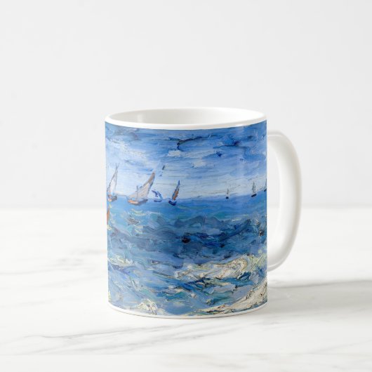 Mug Vincent van Gogh - La mer aux Saintes-Maries (Devant droit)