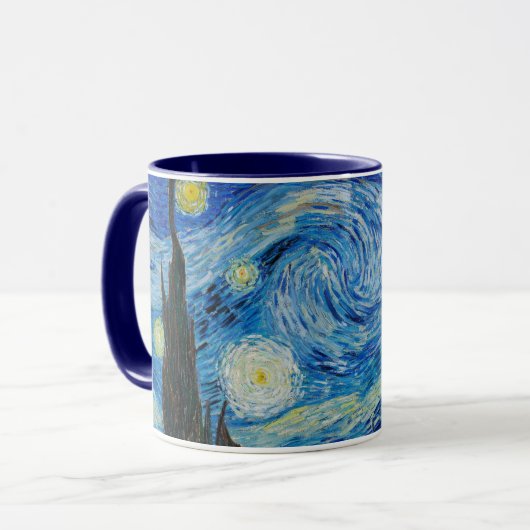 Mug Vincent Van Gogh La Nuit étoilée (Devant gauche)