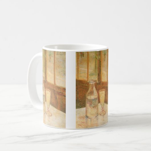 Mug Vincent van Gogh - La vie morte avec Absinthe (Devant gauche)