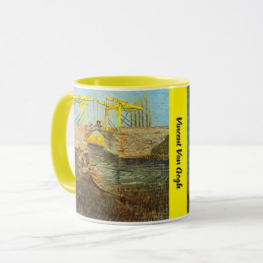 Mug Vincent Van Gogh - Le pont de Langlois à Arles (Devant gauche)