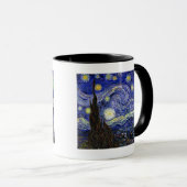Mug Vincent Van Gogh - Le Starry Night Fine Art (Devant droit)