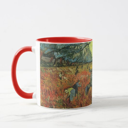 Mug Vincent van Gogh - Le vignoble rouge (Gauche)