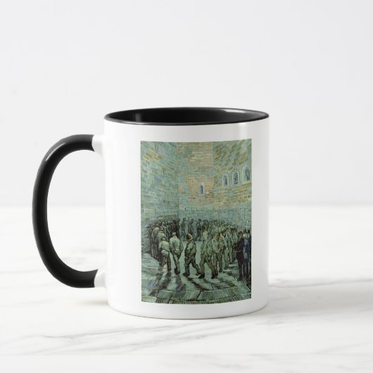 Mug Vincent van Gogh | le yard d'exercice (Gauche)