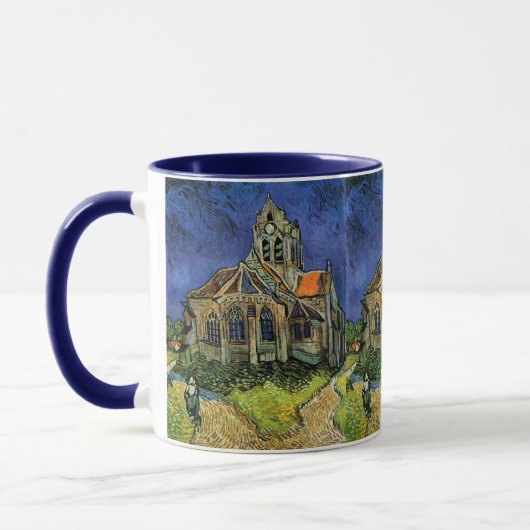 Mug Vincent van Gogh - L'église d'Auvers (Gauche)