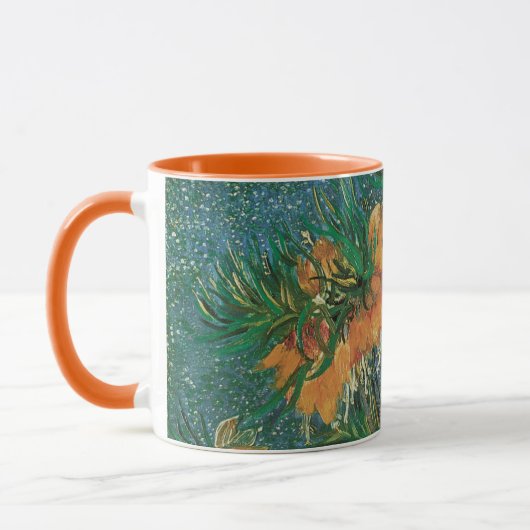 Mug Vincent van Gogh - Les amitiés dans un vase en cui (Gauche)