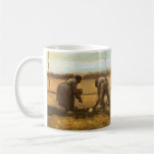Mug Vincent van Gogh - Les paysans plantent des pommes (Gauche)