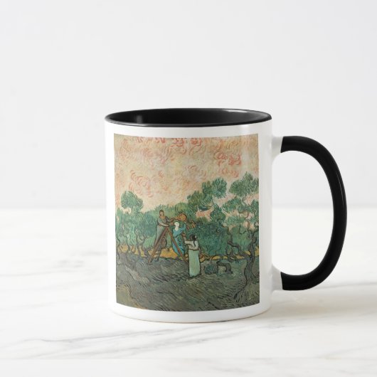 Mug Vincent van Gogh | les récolteuses olives, (Droite)