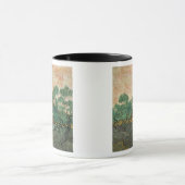 Mug Vincent van Gogh | les récolteuses olives, (Centre)