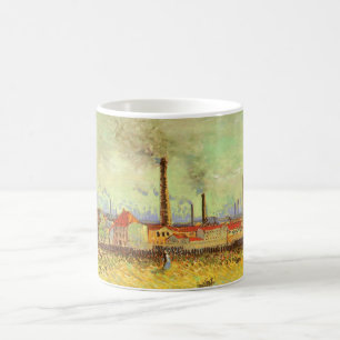 Mug Vincent van Gogh - Les usines à Asnieres