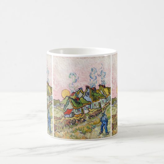 Mug Vincent van Gogh - Maisons et figure (Centre)