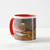 Mug Vincent van Gogh - Maquereaux, citrons et tomates (Devant gauche)