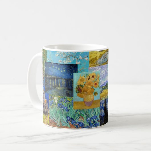 Mug Vincent Van Gogh - Masterpieces Patchwork (Devant gauche)