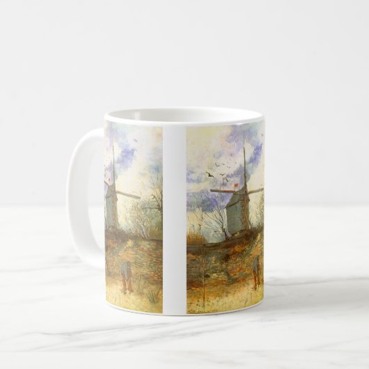 Mug Vincent van Gogh - Moulin de la Galette, Windmill (Devant gauche)