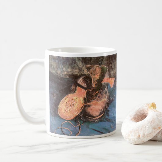 Mug Vincent van Gogh - Nature morte avec une paire de  (Avec donut)