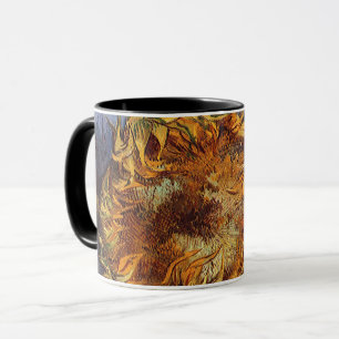 Mug Vincent van Gogh - Nature morte : Deux tournesols 