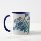 Mug Vincent van Gogh - Nature morte : Vase avec iris (Gauche)