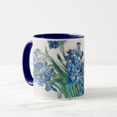 Mug Vincent van Gogh - Nature morte : Vase avec iris (Devant gauche)