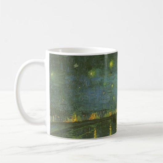Mug Vincent van Gogh - Nuit étoilée sur le Rhône (Gauche)