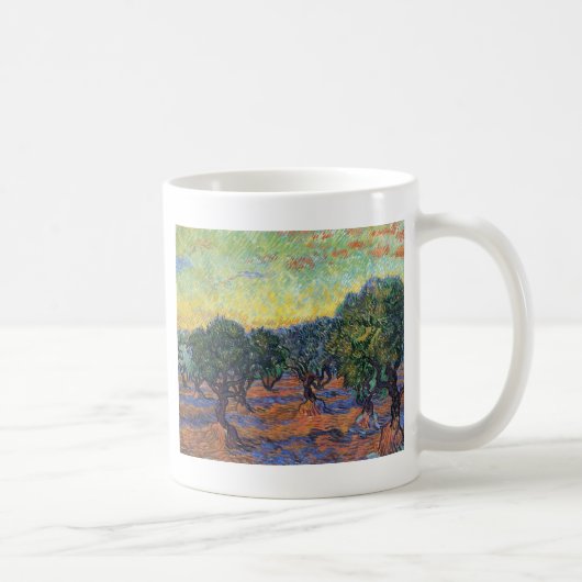 Mug Vincent Van Gogh Olive Grove Impressionnisme Art (Droite)