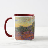 Mug Vincent van Gogh - Olive Grove, Orange Sky (Gauche)