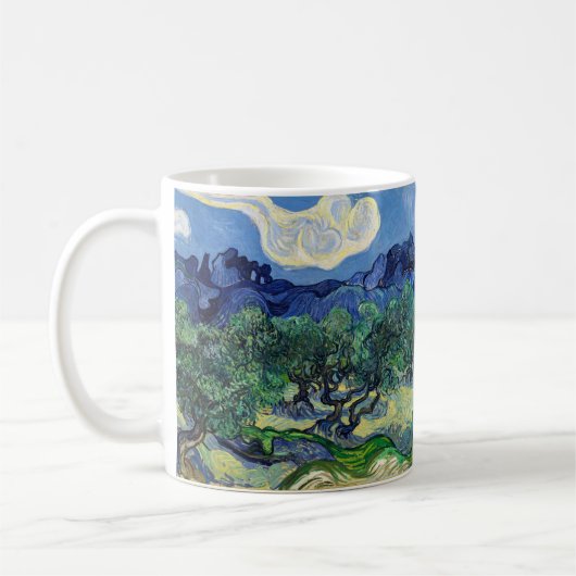 Mug Vincent van Gogh - Oliviers aux Alpilles (Gauche)