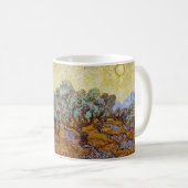 Mug Vincent van Gogh - Oliviers, Ciel Jaune et Soleil (Devant droit)