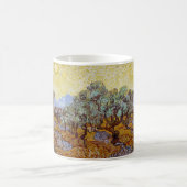 Mug Vincent van Gogh - Oliviers, Ciel Jaune et Soleil (Centre)