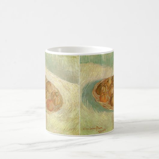 Mug Vincent van Gogh - Panier de pommes à vie continue (Centre)