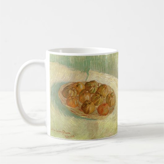 Mug Vincent van Gogh - Panier de pommes à vie continue (Gauche)