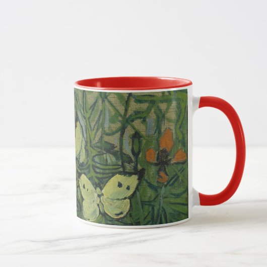 Mug Vincent van Gogh - Papillons et Pavots (Droite)