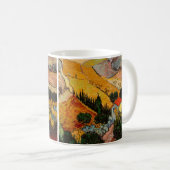 Mug Vincent van Gogh - Paysage, Maison et Plowman (Devant droit)